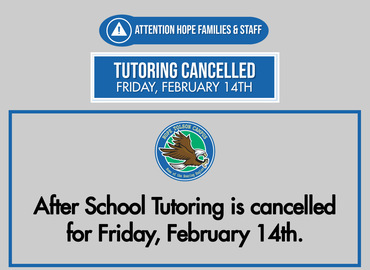  After School Tutoring Cancelled